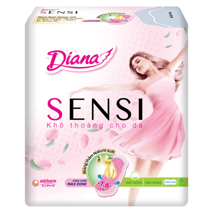 Diana SENSI Si&ecirc;u Mỏng Kh&ocirc;ng C&aacute;nh